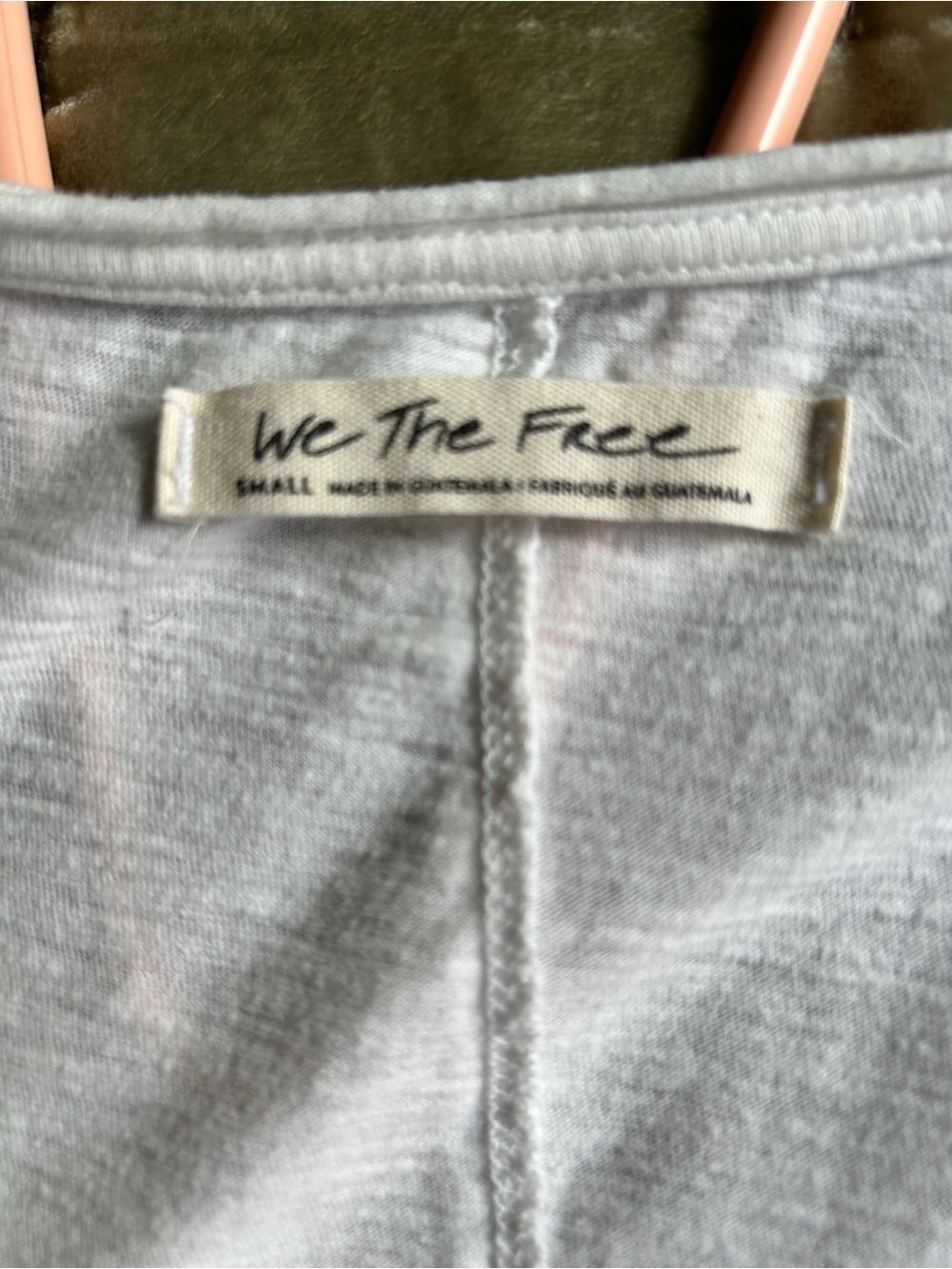 We The Free White Draped Cowl Neck Sleeveless Top - Picture 4 of 4
